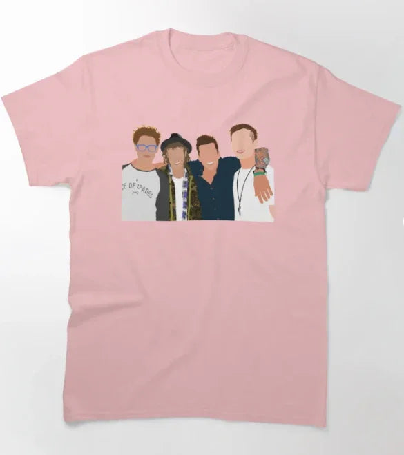 Camiseta Básica McFLY Draw - rosa bebê