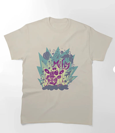 Camiseta Básica McFLY Group - pérola