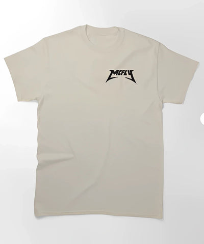 Camiseta Básica McFLY Name Logo - pérola
