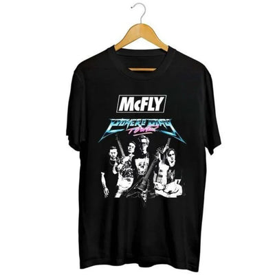 Camiseta Básica McFLY Power To Play Tour - preto