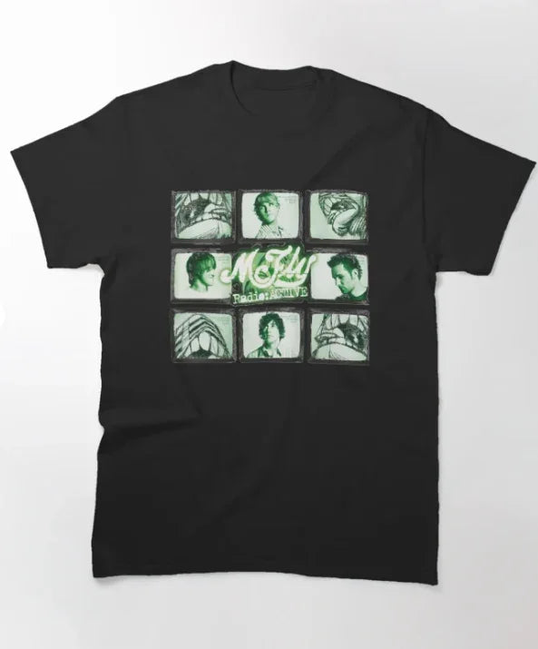 Camiseta Básica McFLY Radio:Active - preto