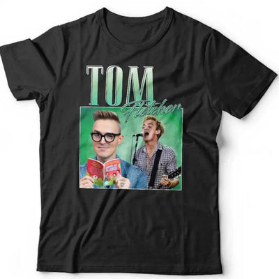 Camiseta Básica McFLY Tom Fletcher - preto