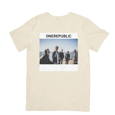 Camiseta Básica OneRepublic Photo - pérola