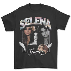 Camiseta Básica Selena Gomez Retro 90's