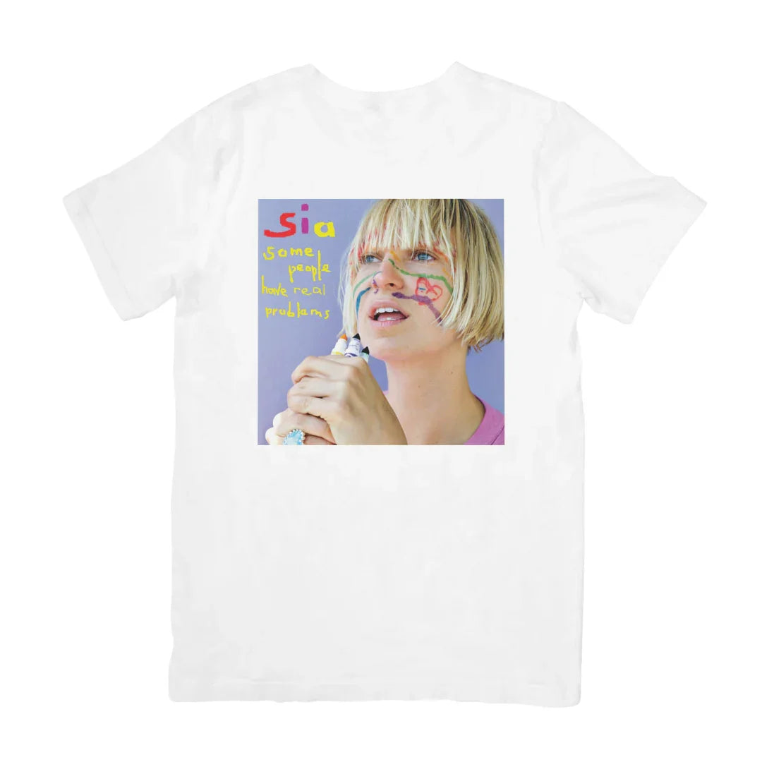 Camiseta Básica Sia Some People-BRANCO