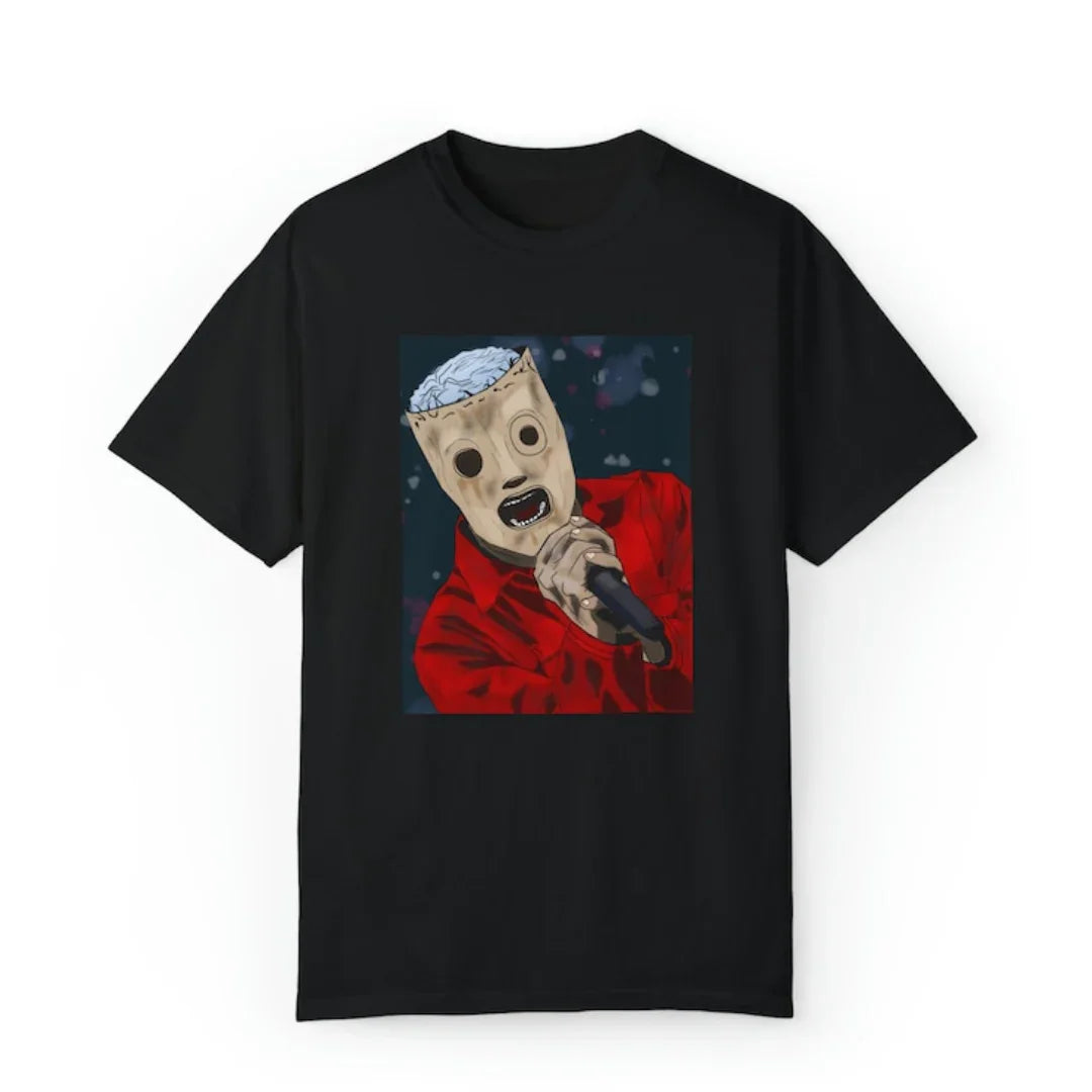 Camiseta Básica Slipknot Painted - preto