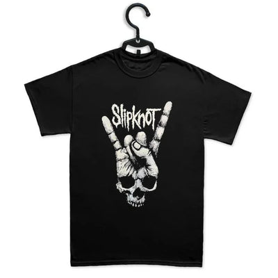 Camiseta Básica Slipknot Vintage - preto