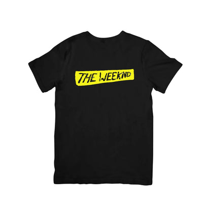 Camiseta Básica The Weeknd Logo Name - preto