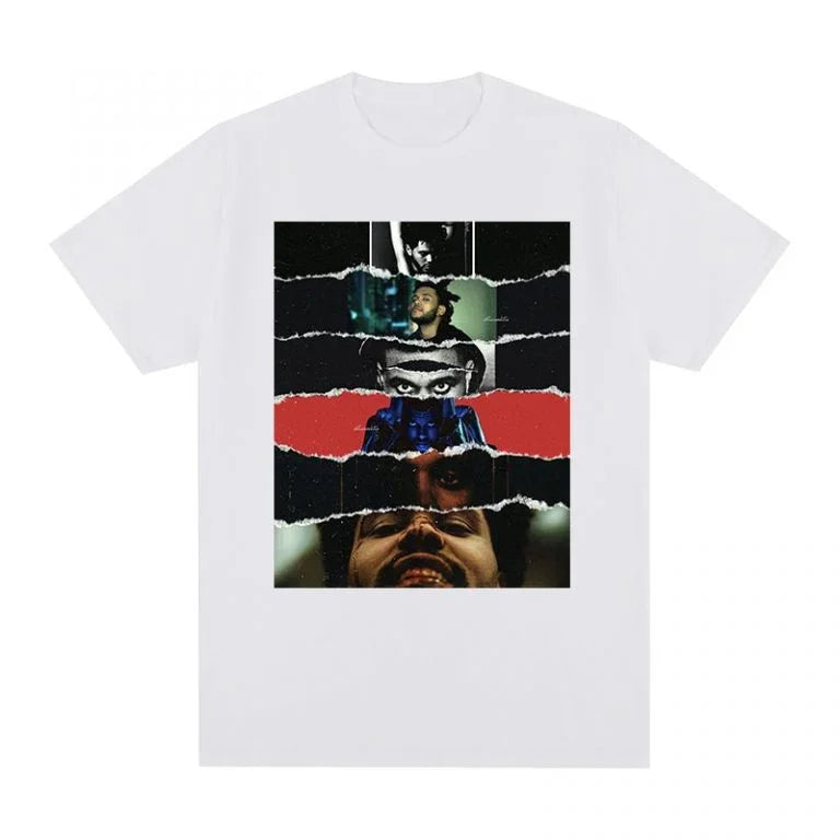 Camiseta Básica The Weeknd Mood - branco