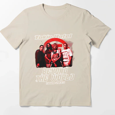 Camiseta Básica Tokio Hotel BTW - pérola