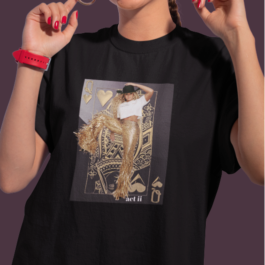 Camiseta Básica Beyonce Texas Hold'Em Country