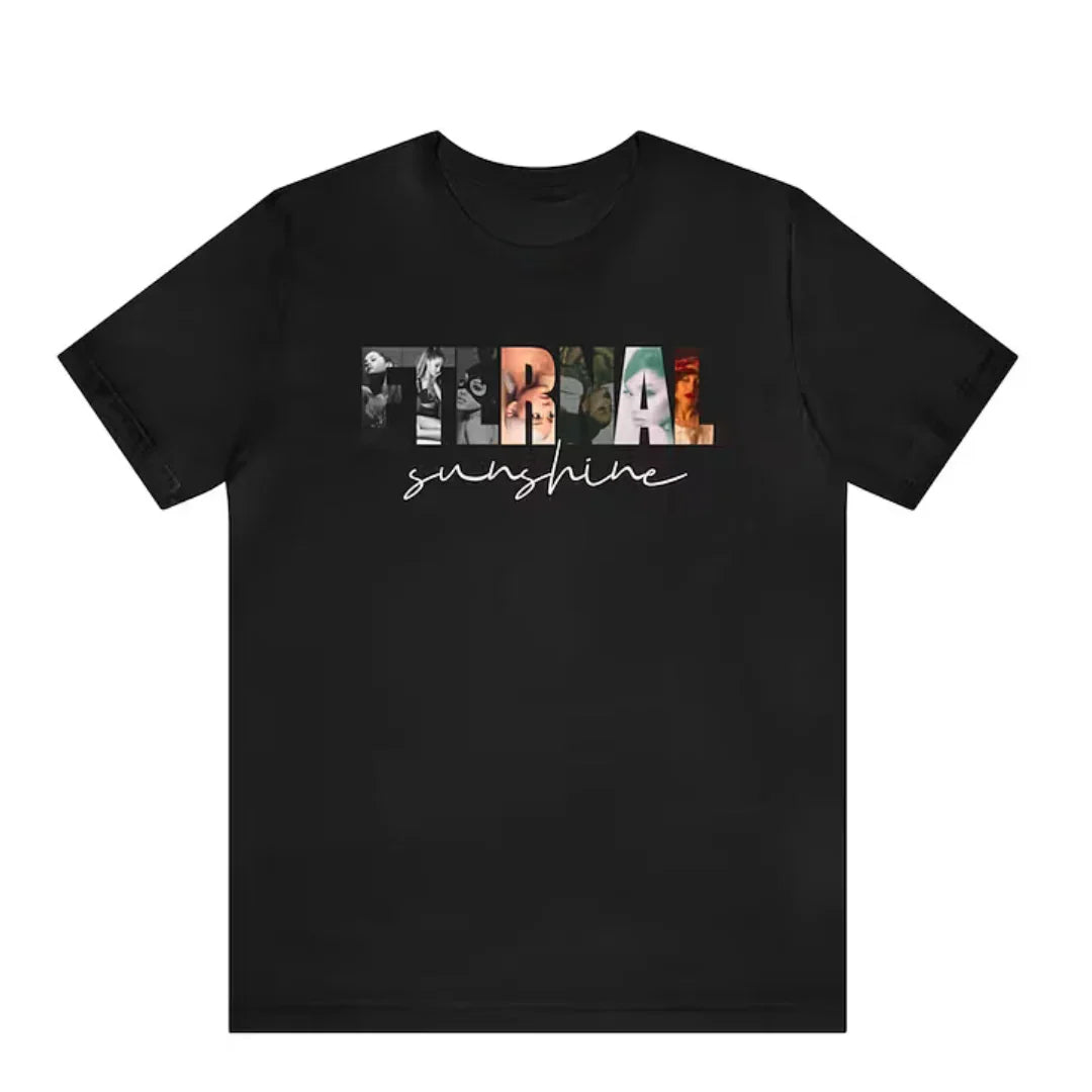 Camiseta Básica Ariana Grande Eras 2024 - Preto