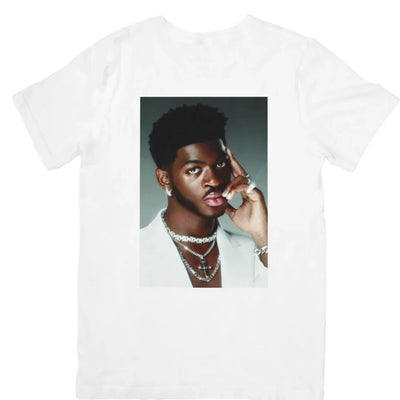 Camiseta Básica Lil Nas X Photo