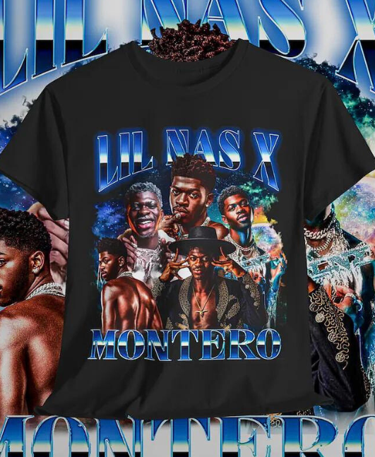 Camiseta Básica Lil Nas X 90's – Saoko