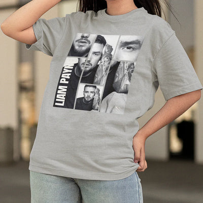 Camiseta Básica Liam Payne Collab Cinza