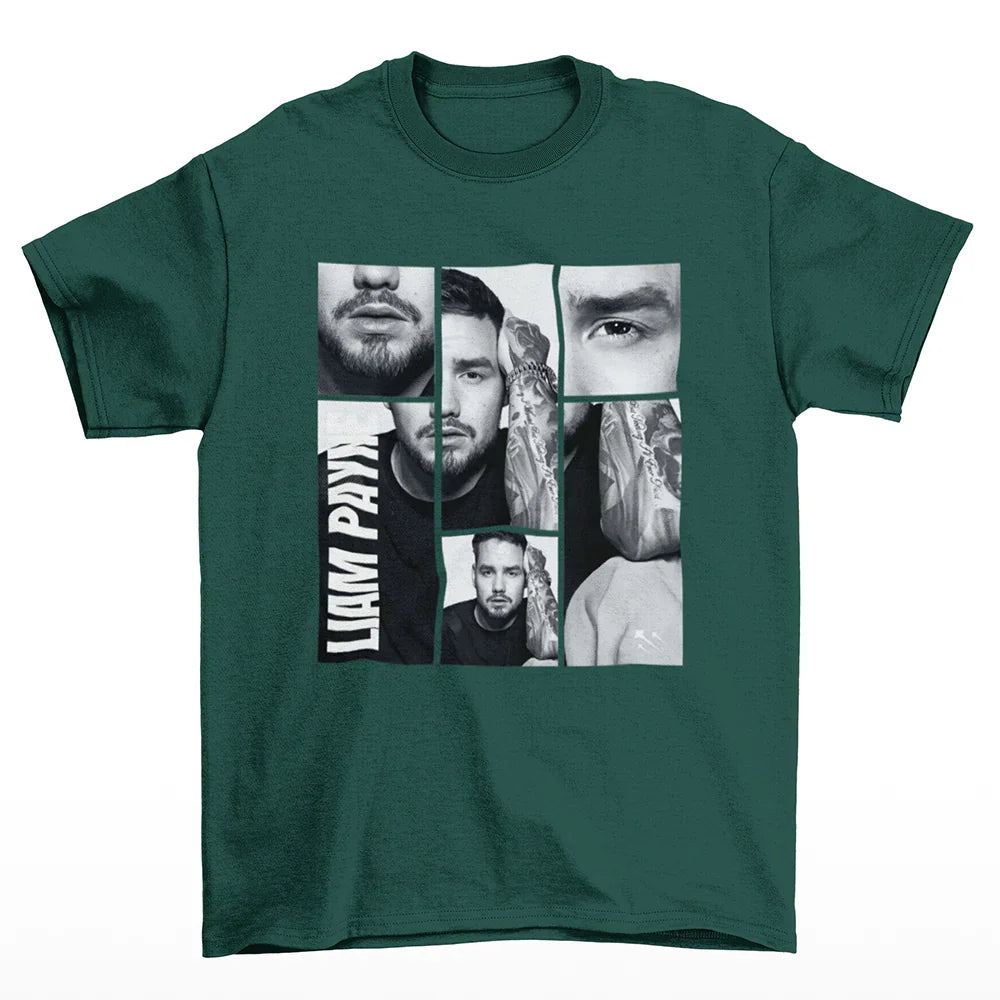 Camiseta Básica Liam Payne Collab Verde