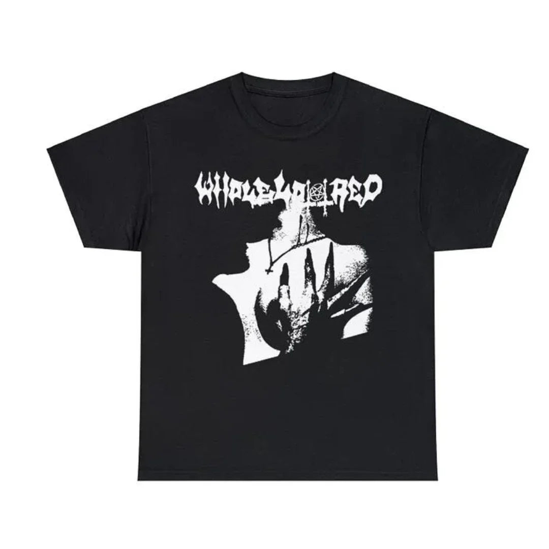 Camiseta Básica Playboi Carti Merch Tour - PRETO