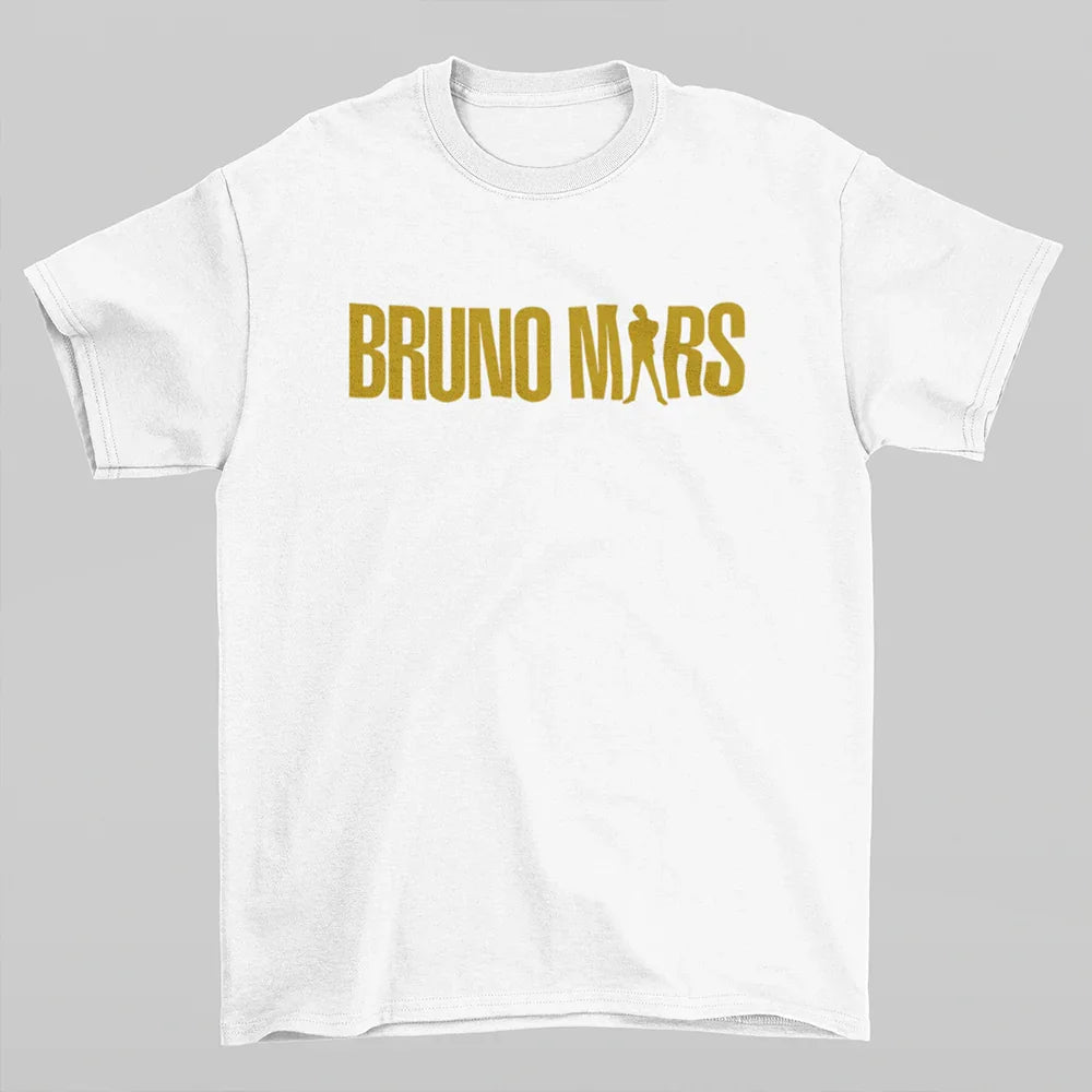 Camiseta Básica Bruno Mars Logo