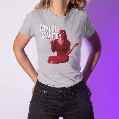 Camiseta Básica Vintage Red Taylor Swift