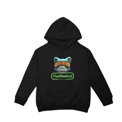 Moletom Canguru The Weeknd Kiss Land Graphic - preto