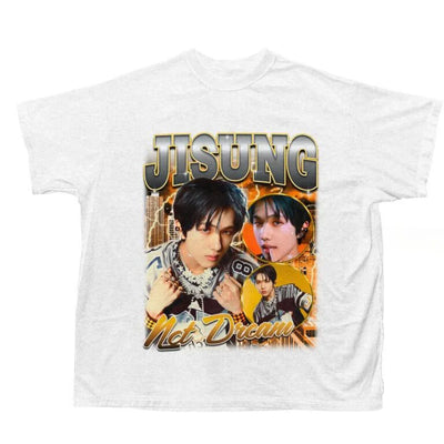 Camiseta Básica NCT Dream Jisung - branco