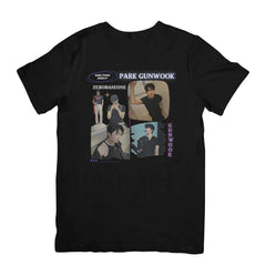 Camiseta Básica Zerobaseone Park Gunwook Collab
