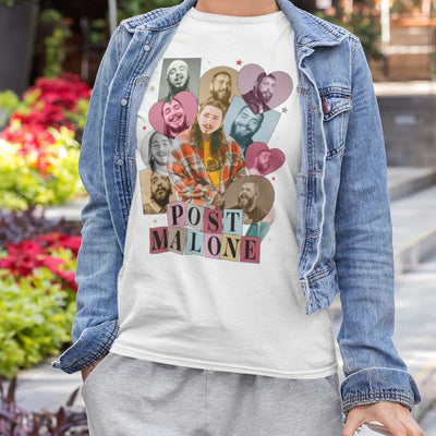 Camiseta Básica Post Maloni Collab Cute- branco