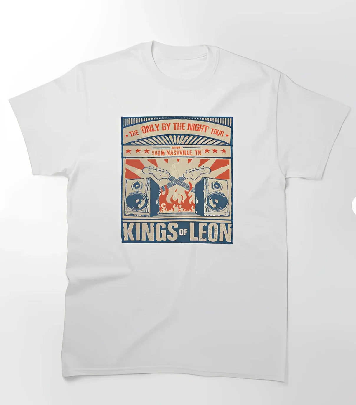 Camiseta Básica Kings Of Leon Retro Vintage