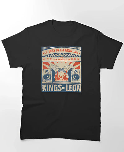 Camiseta Básica Kings Of Leon Retro Vintage