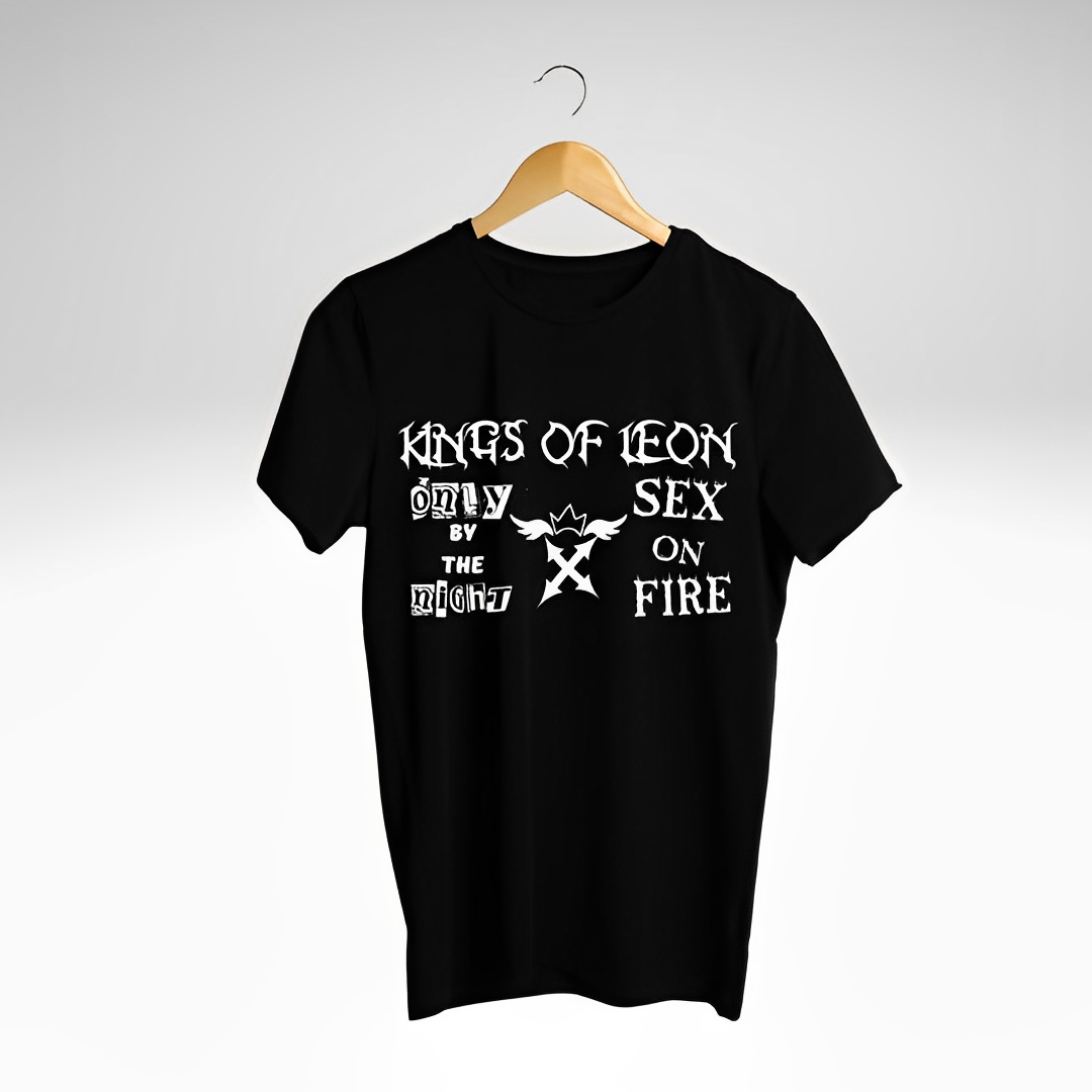 Camiseta Básica Kings Of Leon Sex On Fire – Saoko