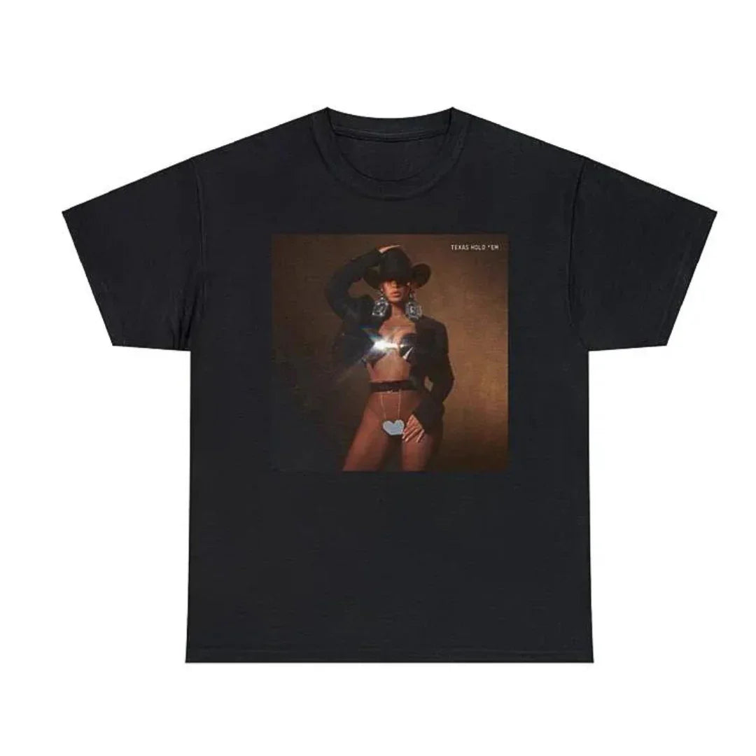Camiseta Básica Beyonce Texas Hold'Em