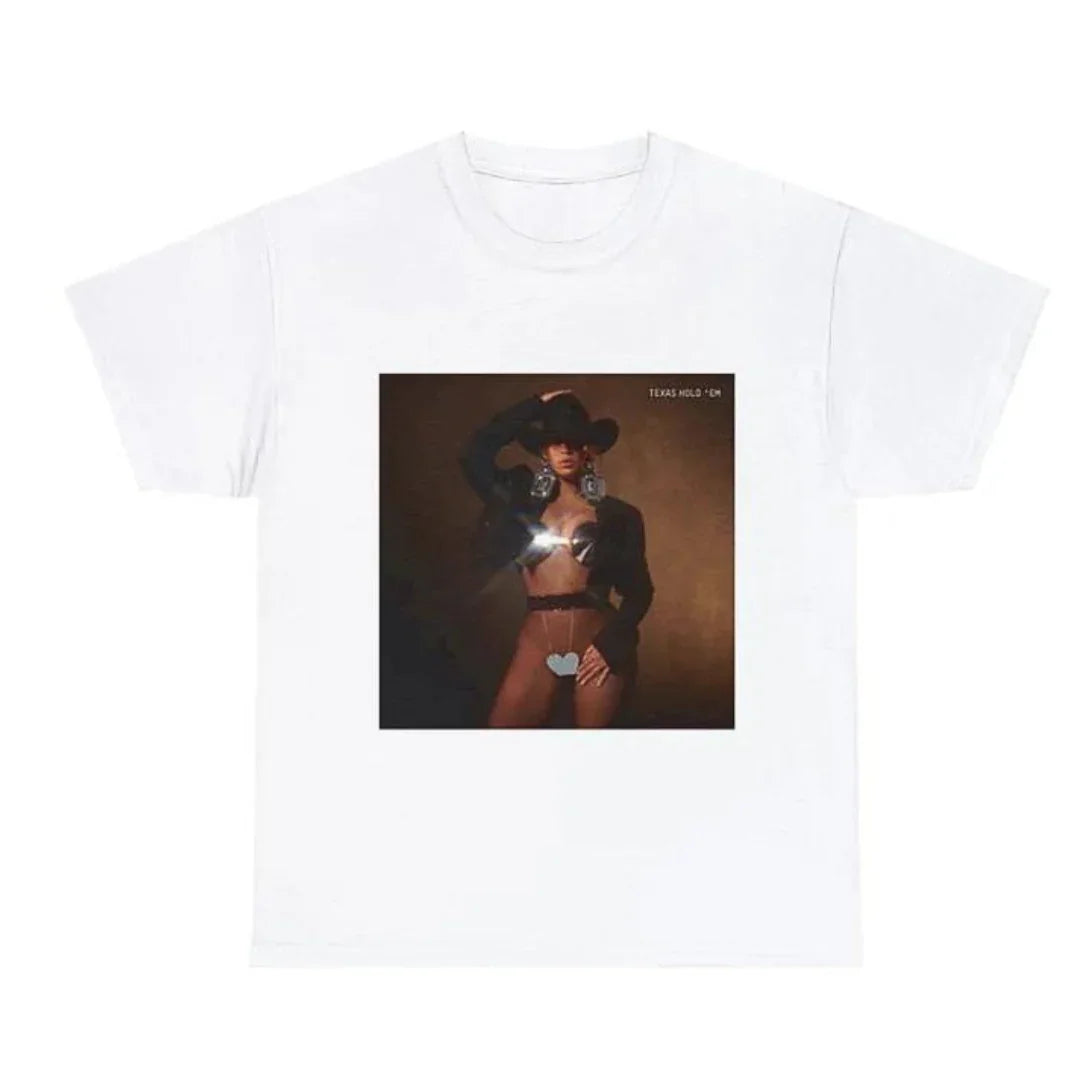 Camiseta Básica Beyonce Texas Hold'Em