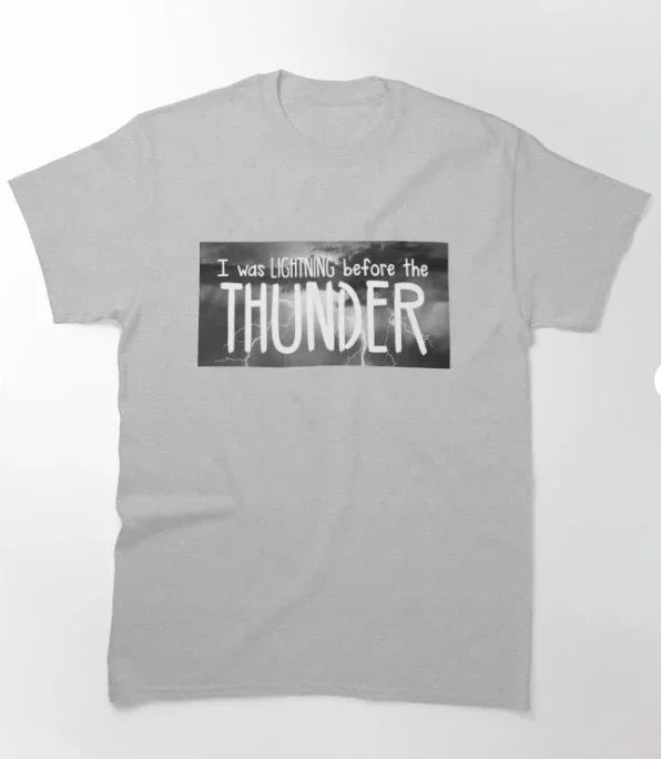 Camiseta Básica Imagine Dragons Thunder Lyric