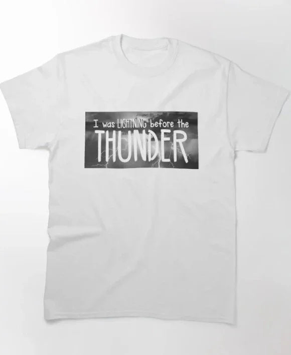 Camiseta Básica Imagine Dragons Thunder Lyric