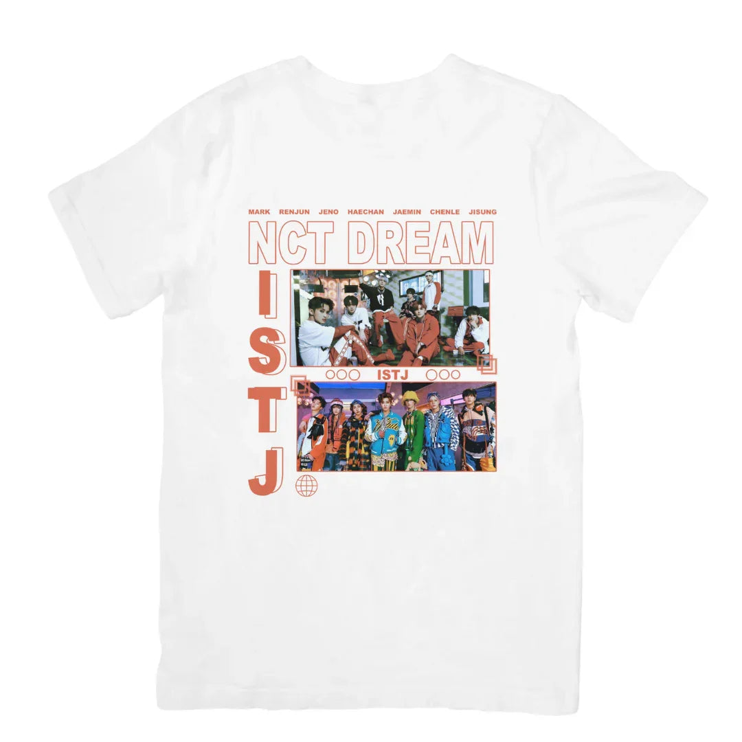Camiseta Básica NCT Dream TDS - branco
