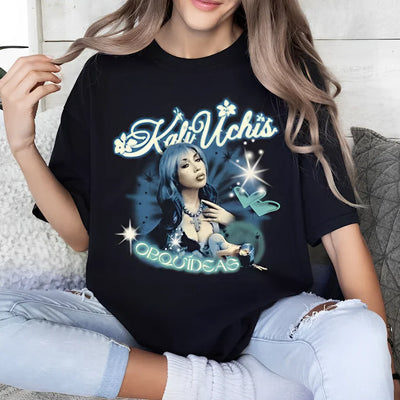 Camiseta Básica Kali Uchis Vintage
