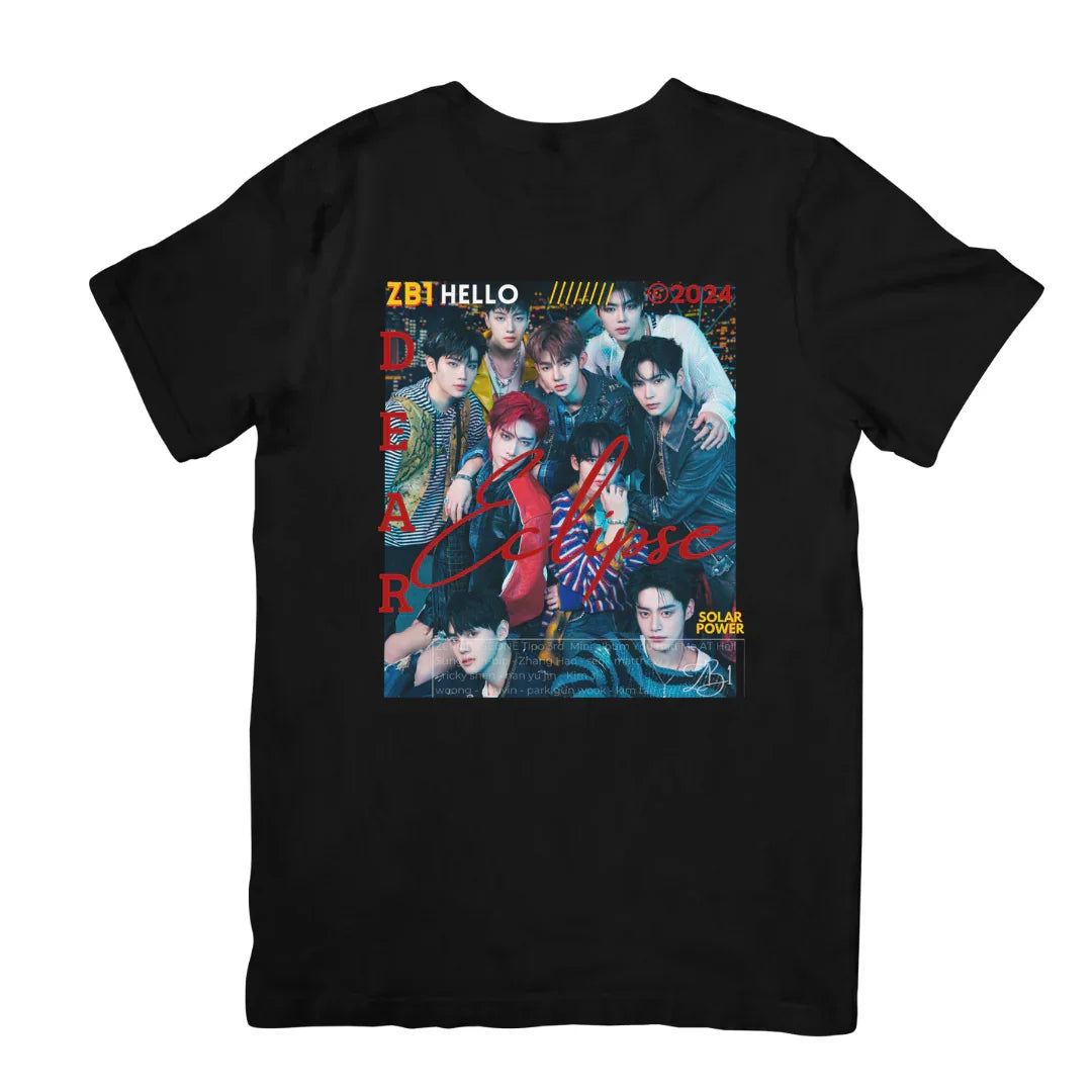Camiseta Básica Zerobaseone You Had Me At Hello-PRETO