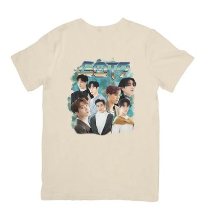 Camiseta Básica GOT7 Aesthetic - pérola