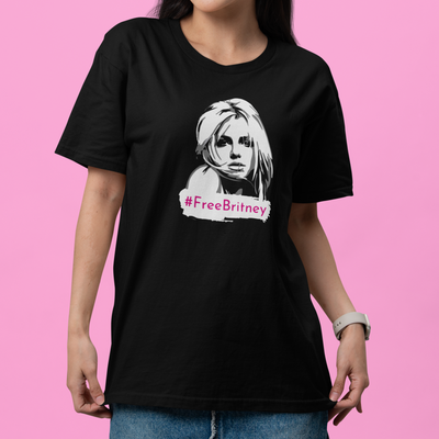 Camiseta Básica Free Britney Spears