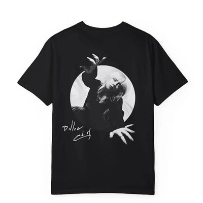 Camiseta Básica Billie Eilish Photo - Preto