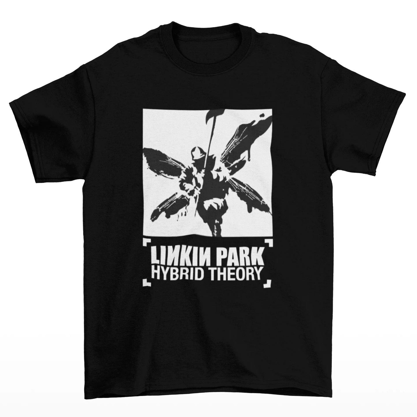 Camiseta Básica Linkin Park Hybrid Theory - preto