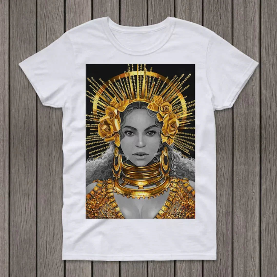 Camiseta Básica Beyonce Classic Retro