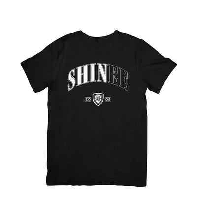 Camiseta Básica Shinee College - preto