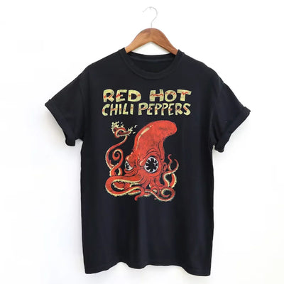 Camiseta Básica Red Hot Chili Peppers Concert