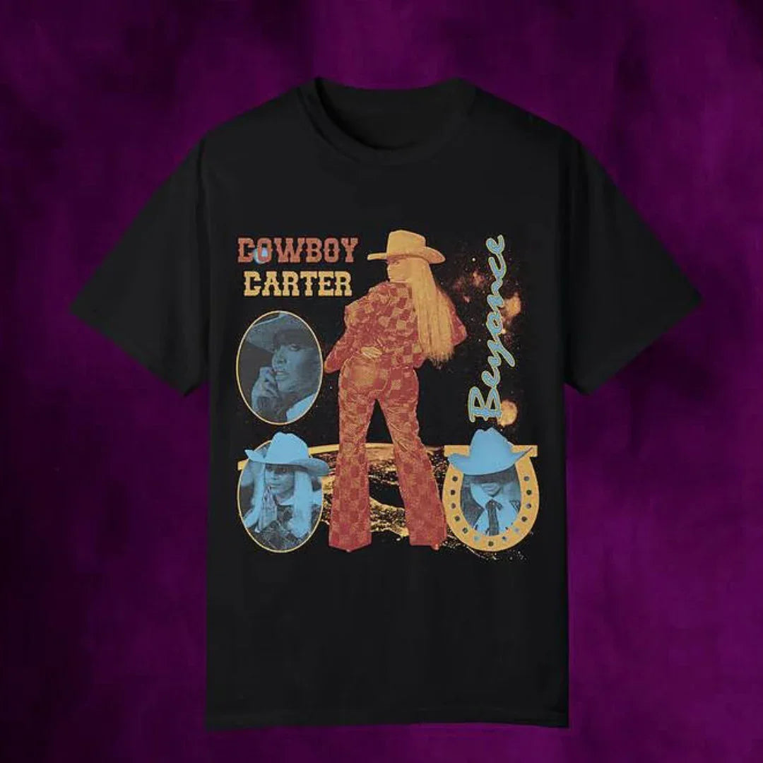 Camiseta Básica Beyonce Cowboy Carter