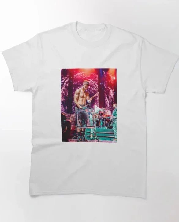 Camiseta Básica Imagine Dragons Dan Awesome-BRANCO