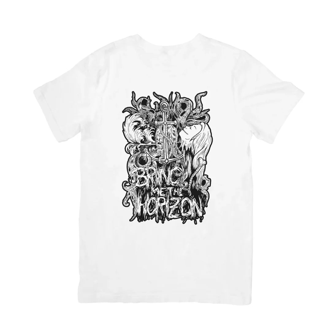 Camiseta Básica Bring Me The Horizon Design