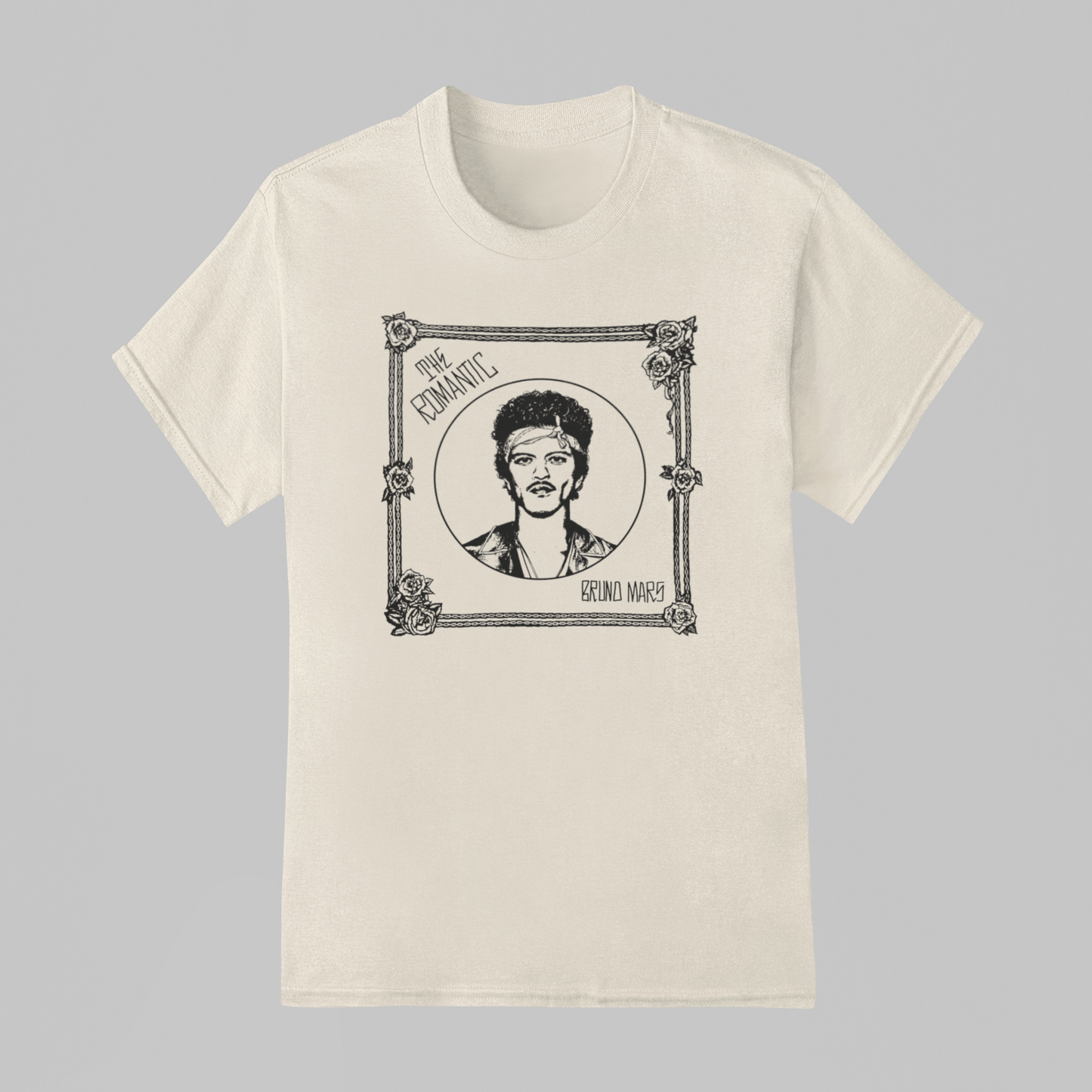 Camiseta Básica Bruno Mars The Romantic