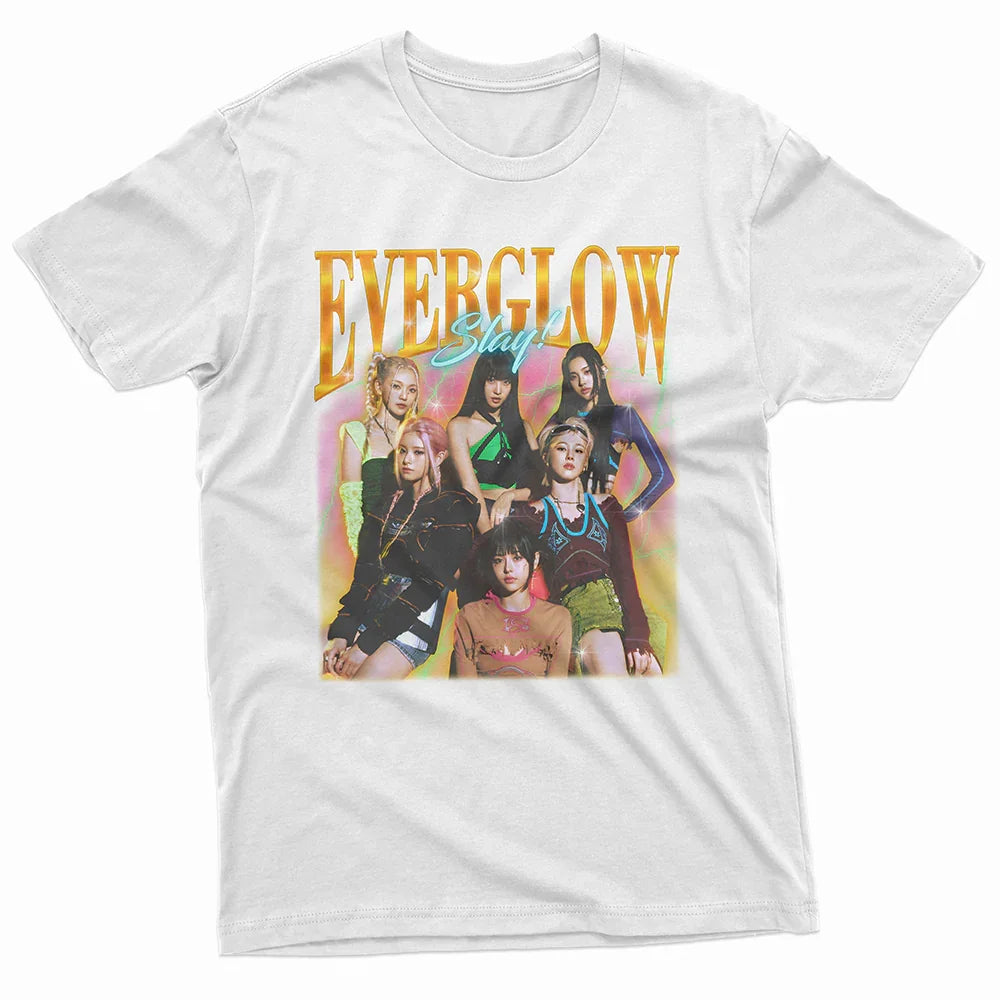 Camiseta Básica Everglow Stay - branco