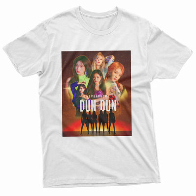 Camiseta Básica Everglow Dun Dun - branco